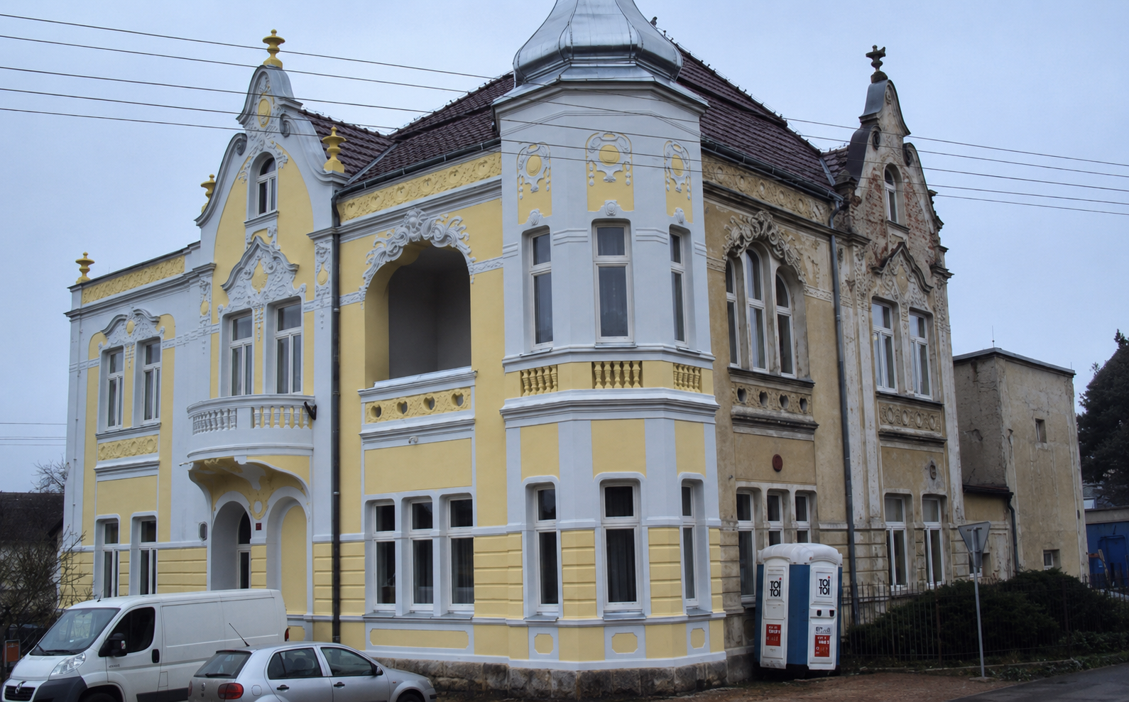 Secesní fasáda — 1. etapa — Březina nad Jizerou