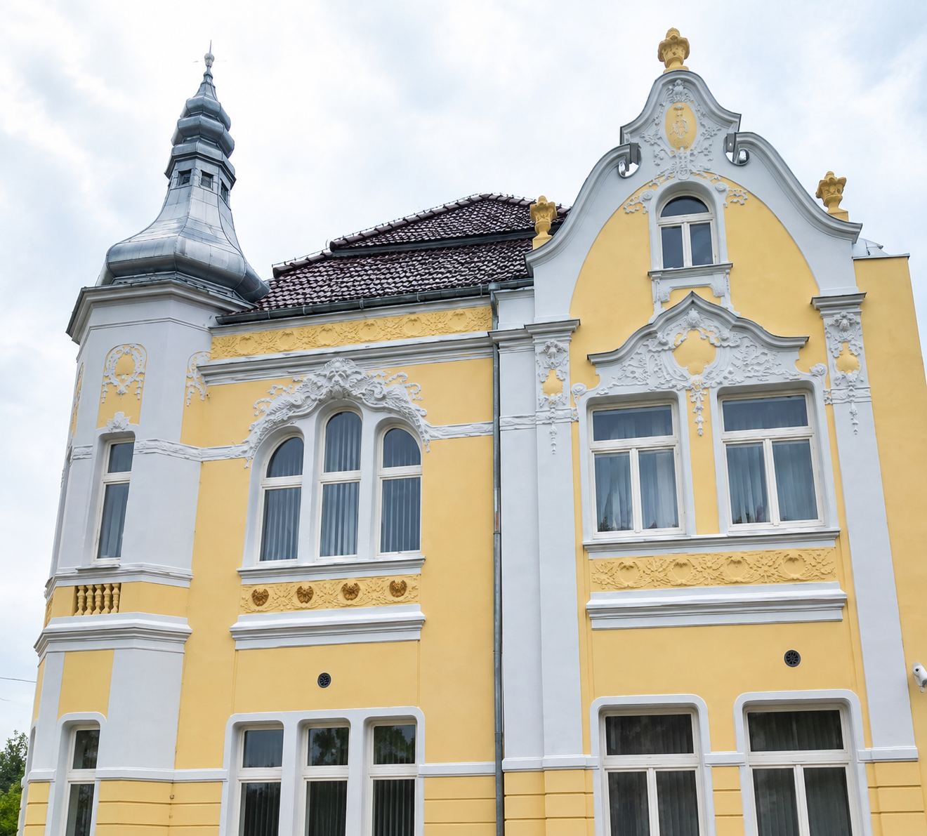 Secesní fasáda — 2. etapa — Březina nad Jizerou