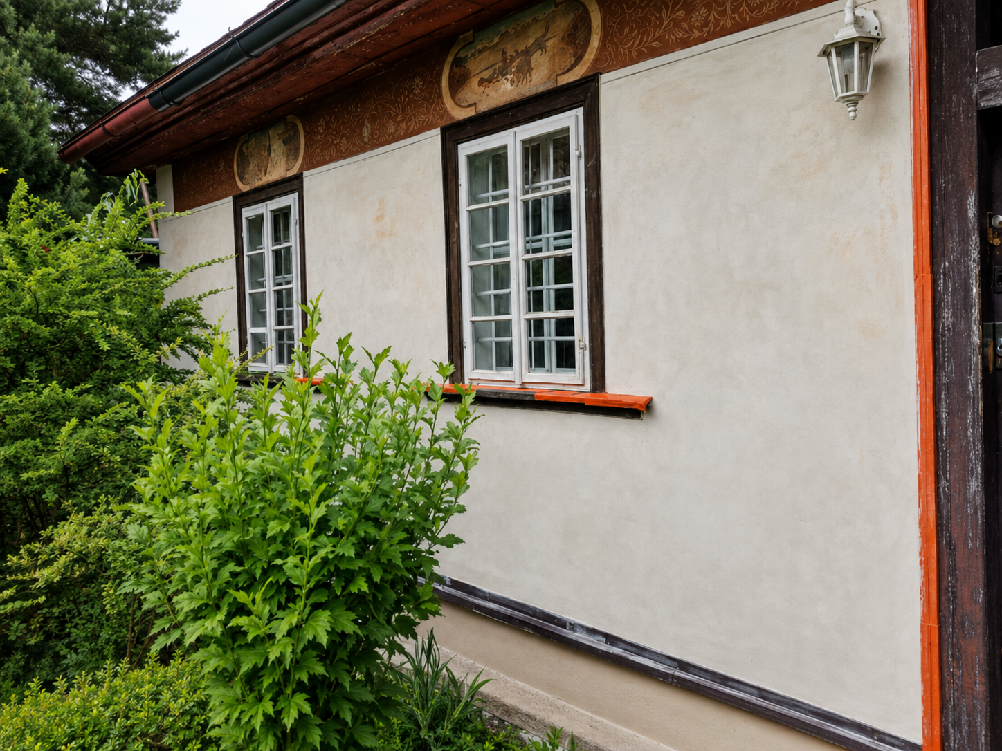 Restaurování farního domku — Březina